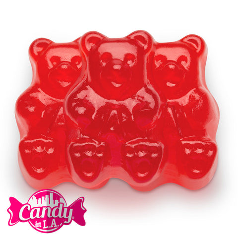Albanese Gummy Bears Red Raspberry (20 Lb)