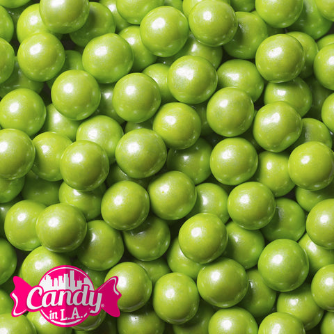 SweetWorks Sixlets Shimmer Lime Green (12 Lb)