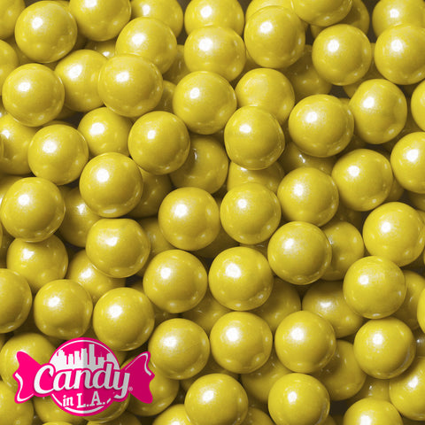 SweetWorks Sixlets Shimmer Yellow (12 Lb)