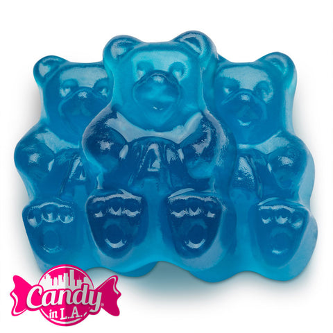 Albanese Gummy Bears Blue Raspberry (20 Lb)