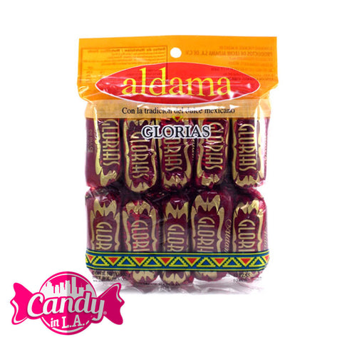 Aldama Glorias 10 ct Mexican Candy