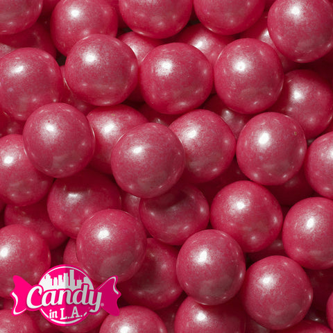 SweetWorks Gumballs Shimmer Bright Pink (12 Lb)