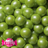 SweetWorks Gumballs Shimmer Lime Green (12 Lb)