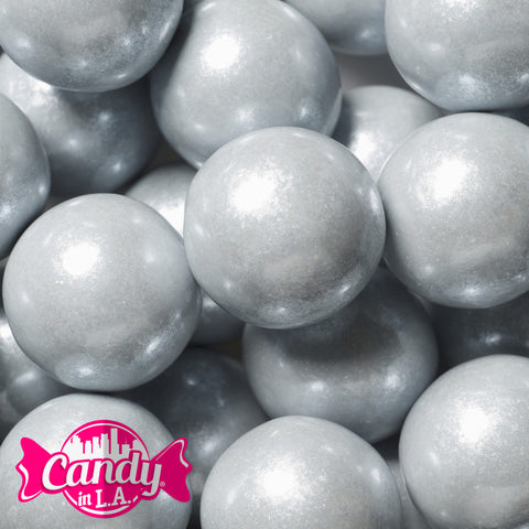 SweetWorks Gumballs Shimmer Silver (12 Lb)