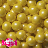 SweetWorks Gumballs Shimmer Yellow (12 Lb)