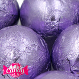 Aluminium Foiled Chocolate Balls Lavender (18 Lb)