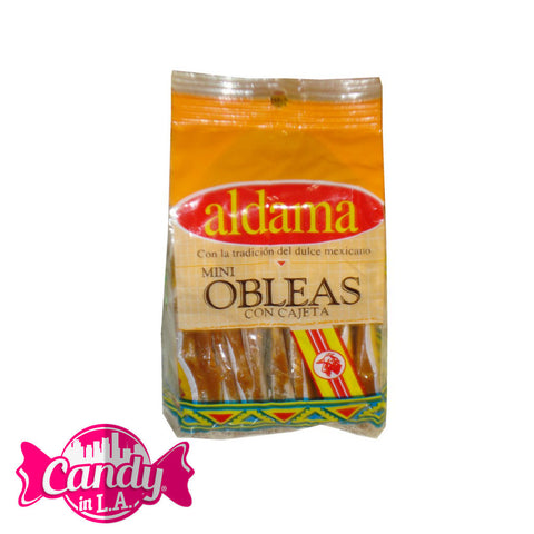 Aldama Mini Obleas Con Cajeta 20 ct