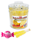 Espeez Rock Candy Sticks Banana (9 x 36 Ct Pack.)