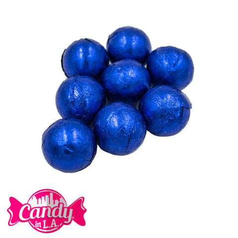 Aluminium Foiled Chocolate Balls Royal Blue (18 Lb)
