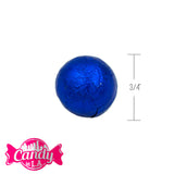 Aluminium Foiled Chocolate Balls Royal Blue (18 Lb)