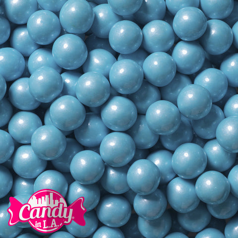 SweetWorks Sixlets Shimmer Powder Blue (12 Lb)